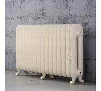 Arroll Daisy Cast Iron Cream 15 Column Radiator, (W)1009mm X (H)597mm