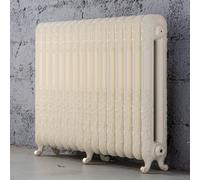 Arroll Daisy Cast Iron Cream 15 Column Radiator, (W)1009mm X (H)794mm