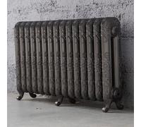 Arroll Daisy Cast Iron Grey 15 Column Radiator, (W)1009mm X (H)597mm