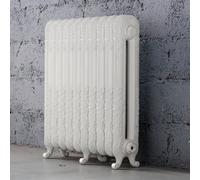 Arroll Daisy Cast Iron White 12 Column Radiator, (W)814mm X (H)794mm