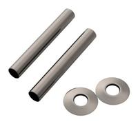Arroll Pipe Shrouds & Collars Black Nickel 130 X 18mm
