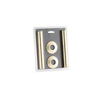 Arroll radiator Pipe cover & Collars Antique Brass 300 x 18mm 300AB