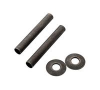 Arroll Radiator Pipe Cover/Sleeve Kit 130mm (Pewter)
