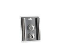 Arroll radiator Pipe covers & Collars Pewter 130 x 18mm 130 P
