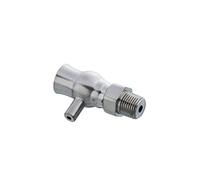 Arroll Traditional radiator Bleed Valve Polished Nickle
