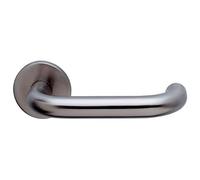 ARRONE AR961 19mm Diameter Grade 304 Stainless Steel Safety Door Lever Handle on Rose