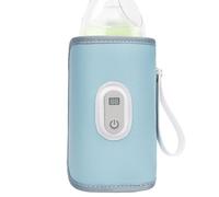 Arroopu Bottle Warmer, Digital Display Milk Bottle Warmer, Constant Temp Warming Sleeve, For Hot Water Toddler Mom Dad Parent Home Cold Weather Outing