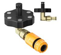 Arroopu Chassis Flusher With 360° Rotating Nozzle, Magnetic Undercarriage Cleaner For Pressure Washer, Anti-Rust High Pressure Under Car Washer Kit For Truck, Vehicle, Sedan, SUV And RV