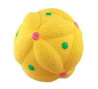 Arroopu Dog Chew Toys Balls | Pet Squeaky Latex Chew Ball,Multi-Purpose Teeth Cleaning Toy for Pet Shops, Breeding Sites, and Home