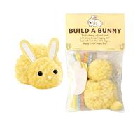 Arroopu Easter Bunny Crafts For Children, Build A Bunny Easter Craft Kit For Adult Kids, DIY Make Your Own Stuffed Rabbits, For Party Bags Classroom Rewards Boys Girls Nursery