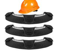 Arroopu Helmet Padding Inserts | Welding Hood Sweatband | Helmet Sweat-Absorbing Pad Headgear Cushion for Electrical Mining Outdoor Work Firefighting Construction Industrial