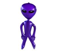 Arroopu Inflatable Alien - Halloween Giant PVC Decor 35.4 Inch,Inflatable Space Alien Balloon Toy | for Outdoor Indoor Yard Garden Lawn Porch Space Theme Party Celebration Event