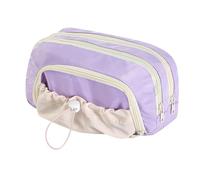Arroopu Large Capacity Pencil Case, Waterproof Drawstring Pencil Bag, Double Layers Pencils Bag, String Pouch Organizer for Study, Offices, Or Travel, School Supplies for Girls Kids