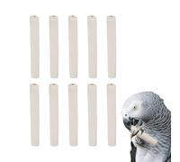 Arroopu Parrot Chewing Toy,Turtles Grass Core Biting Stick | Interactive Bird Grass Core Chew Stick for Cockatoo Conure Cockatiel ReptileIndoors Outdoors Garden Porch