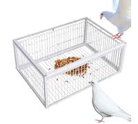 Arroopu Pigeons Cage - Automatic Sparrow Catcher Cage Escape Proof Design | Easy To Clean Pet Supplies, Farm Poultry Management for Conures Sparrow Parrot Cockatiels Budgies Macaws