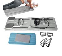 Arroopu Pilates Board - Multifunctional Exercise Board | Ab Trainer, Grey PP Material, Home Pilates Machine