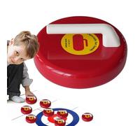 Arroopu Portable Indoor Curling | Portable Tabletop Games - Development Toys for Kids Adults Offices Dorm College Yard Backyard Party Family Gathering Bar Floor Holiday