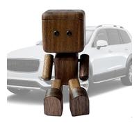 Arroopu Shaking Wooden Man Dashboard | Shaking Leg Wooden Man - Funny Wood Desktop Decor Automotive Accessories for Desk Road Trip Shelf Tabletop Long Driving Home