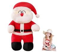 Arroopu Stuffed Santa Claus,Christmas Plush Santa Claus Toy | Huggable Christmas Doll - for Home Living Room Bedroom School Classroom Holiday Gathering Adults Kids