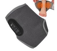 Arroopu Triple Foot Massager,Wireless Foot Massager with Heat and Vibration | Personal Care Accessories for Featuring Heel Recovery Relaxation Travel Wellness