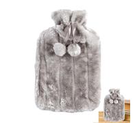 Arrovarp 30×20cm Hot Water Bottle Cover - Large Hot Water Bottle Bag, Hand Feet Warmer Bottle Bag, Hot Water Bottle Pouch, Soft Hot Water Bottle Cloth For 2L Hot Water Bottle, Without Hot Water Bottle