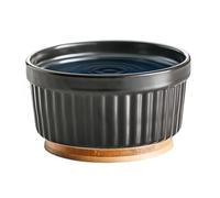 Arrovarp Heated Cat Water Bowl | Ceramic Dog Water Warmer - Warming Feeder for Puppies, Ceramic Dog Pet Food Feeding Station
