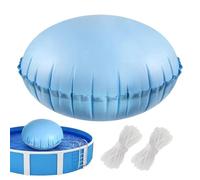 Arrovarp Inflatable Pool Pillow - Ice Equalizer Thick Cushion - 4x4 Ft Inflatable Pool Pillow with Rope for Swimming Lake River Tubing Beach Vacation Party Spa Resort Hot Tub