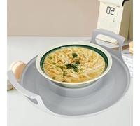 Arrovarp Microwave Handle Tray Hot Bowl Holder? Heat Resistant Microwave Bowl Cozy? Microwave Holder Carrying Tray For Hot & Cold Bowls? Microwave Bowl Holder