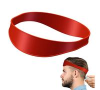 Arrovarp Neckline Shaving Template,Fade Haircut Tool - Curved Hairline Shaping Tool Beard Fade Guidelines Haircuts Fade Guide for Hair Clippers