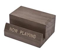 Arrovarp Wooden Lp Album Storage Holder, Now Vinyl Record Holder Display, Organizer Stand Classical Design For Files/Book/Record Rack, Rustic Home Decor. Wood Records Storage Stands (standard)