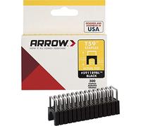 Arrow 591189BLSS Genuine T59 Insulated 5/16-Inch by 5/16-Inch Staples, Black, 300-Pack