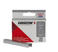 Arrow 60630 Wide Crown Staples for Staple Guns and Staplers, Use for Upholstery, Crafts, General Repairs, 3/8-Inch Leg Length, 1/2-Inch Crown Width, 1000 Count (Pack of 1)