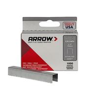 Arrow 60830 Wide Crown Staples for Staple Guns and Staplers, Use for Upholstery, Crafts, General Repairs, 1/2-Inch Leg Length, 1/2-Inch Crown Width, 1000-Pack