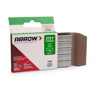 Arrow A214 Jt21 Light Duty Staples 1/4in (Pack Of 1000)