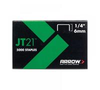 Arrow A214 Jt21 T27 Staples 6Mm (1/4In) (Box 5000)