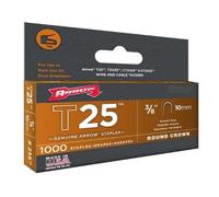 Arrow A256W Staples, Silver, 3/8 Inch/ 10 mm White