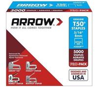 Arrow A505IP T50 Staples 8mm (5/16in) Bulk Pack 5000
