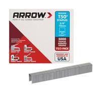 Arrow A506IP T50 Staples, Steel, 3/8 Inch (10 mm)