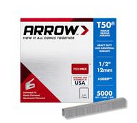 Arrow A508IP T50 Heavy Duty Staples 1/2" (Pack Of 5000)