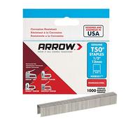 Arrow ARRT5012SS 12mm 1/2-inch Stainless Steel Staples (Box of 1000)