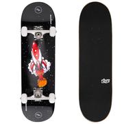 Arrow Board - KMX Skateboard for Boys, Girls, Kids, Students, 7-Layer Maple Double Kick Concave Deck| Aluminum Alloy Trucks | 27.5" x 7.75" Beginner Skateboard for Cruising and Tricks(Rocket)