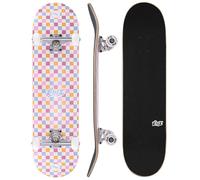 Arrow Board - KMX Skateboard for Boys, Girls, Kids, Students, Adults, 7-Layer Canadian Maple Double Kick Concave Deck| Pro Trucks | 31" x 8" Beginner Skateboard for Cruising and Tricks(Pink)