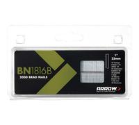 Arrow ABN1816B Bn1816B Brad Nails 25Mm Brown Head (Pack 2000)