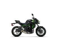 Arrow Indy Race Silencer Aluminium With Carbon End Cap Kawasaki Z 650 ´21-23 Not Homologated Full Line System Silver Not Homologated unisex