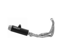 ARROW COMPLETE EXHAUST REBEL BLACK ALUX KAWASAKI VULCAN S 650 2021-2023