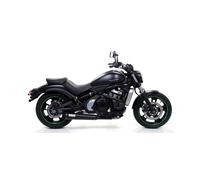 Arrow Complete Exhaust Rebel Black Kawasaki Vulcan S 650 2021-2023
