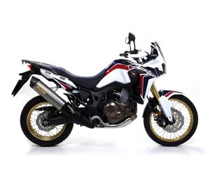 Arrow Exhaust End Cap Racetech Titanium Honda CRF 1100 L Africa Twin 2020-2023
