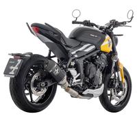 Arrow Exhaust system with EG-BE K/A Bl TRIDENT660 21-