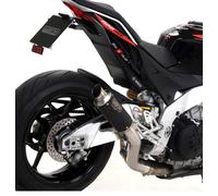 Arrow Exhaust Terminal GP2 Stainless Steel Black Aprilia RSV4 Factory 2009-2015