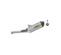 Arrow Exhaust Terminal Racetech Titanium KTM 790 Adventure 2019-2020